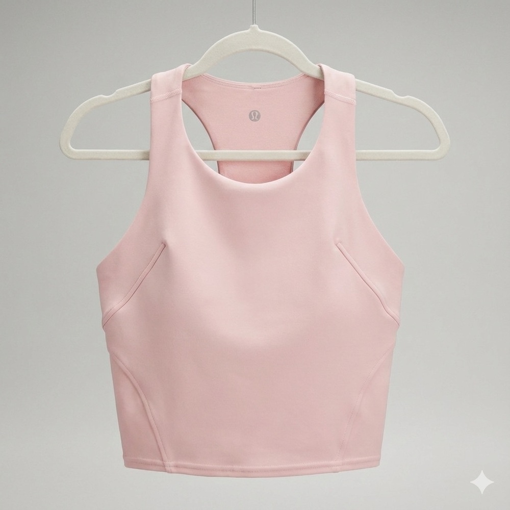 Lululemon Wunder Train Racerback Tank Top Flush Pink Size 10